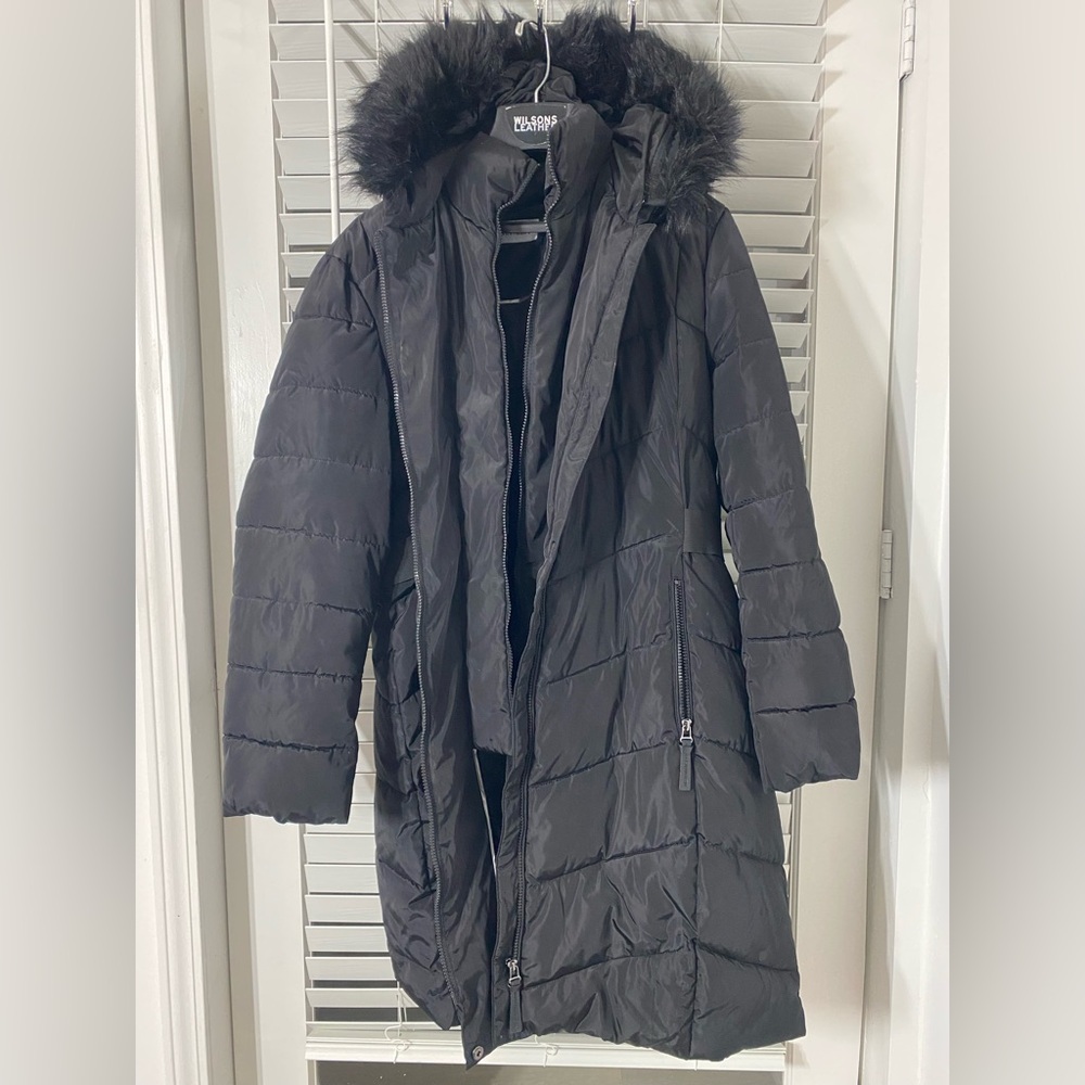 Calvin Klein Charcoal Puffer Jacket